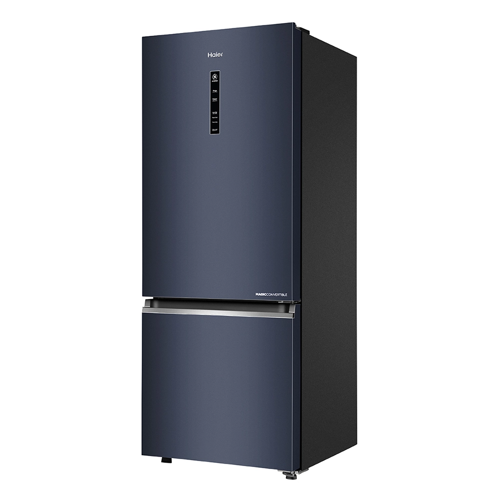 Haier 355L 3 Star Inverter Frost Free Double Door Bottom Mounted Refrigerator with Triple Inverter & Dual Fan Technology HRB-4053BGK-P